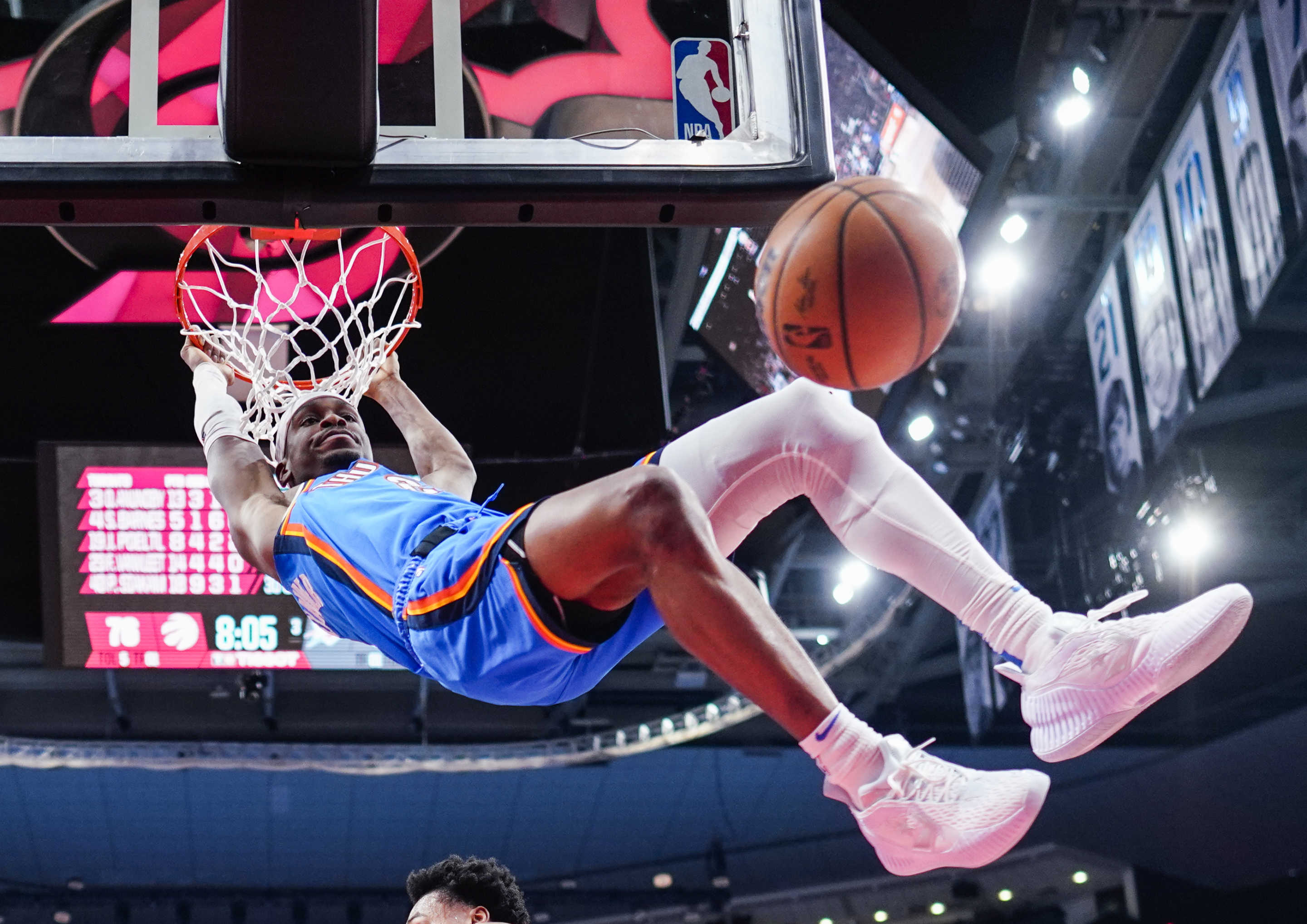 Shai Gilgeous-Alexander and the Oklahoma City Thunder could make a huge leap this NBA season. (Photo by Mark Blinch/Getty Images)