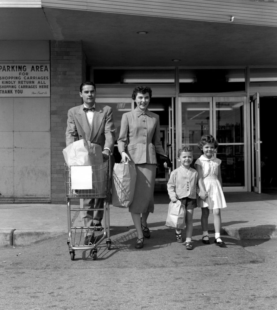 <p>In the '50s, stores weren't open 24/7 like some are today. They were typically open from 9 a.m. to 5 p.m. on weekdays and were <a href="https://blog.cheapism.com/grocery-stores-then-and-now/#slide=5" rel="nofollow noopener" target="_blank" data-ylk="slk:closed on Sundays;elm:context_link;itc:0;sec:content-canvas" class="link ">closed on Sundays</a>.</p>