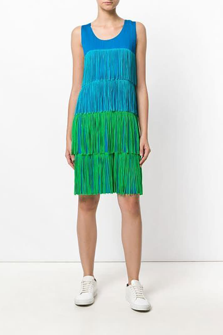 Issey Miyake Vintage Pleats Please Fringe Dress