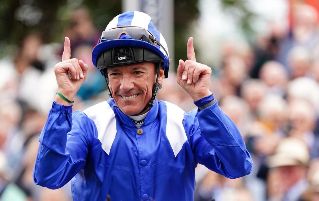 Jockey Frankie Dettori