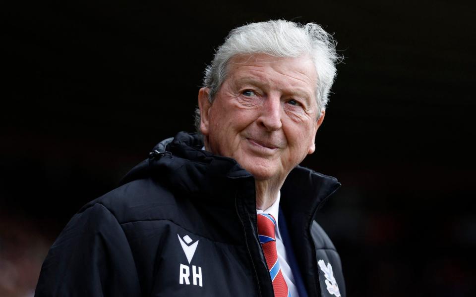 Roy Hodgson on the touchline for Crystal Palace - Crystal Palace want Roy Hodgson to stay and mentor next manager - Reuters/Peter Cziborra