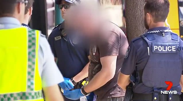 The man accused of the crime is believed to have a history of mental illness. Photo: 7 News