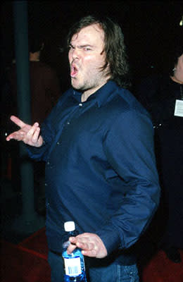 Jack Black at the El Capitan Theatre premiere of Touchstone's High Fidelity in Hollywood