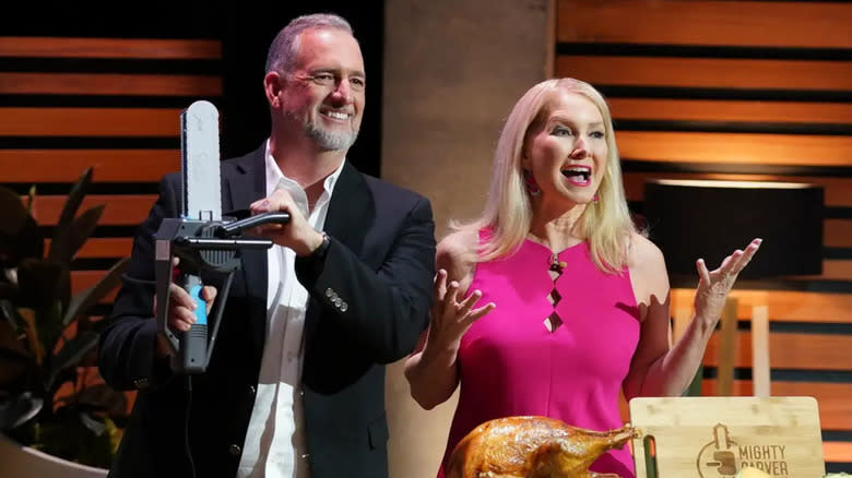 Kim and Lance Burney of Mighty Carver on 'Shark Tank'