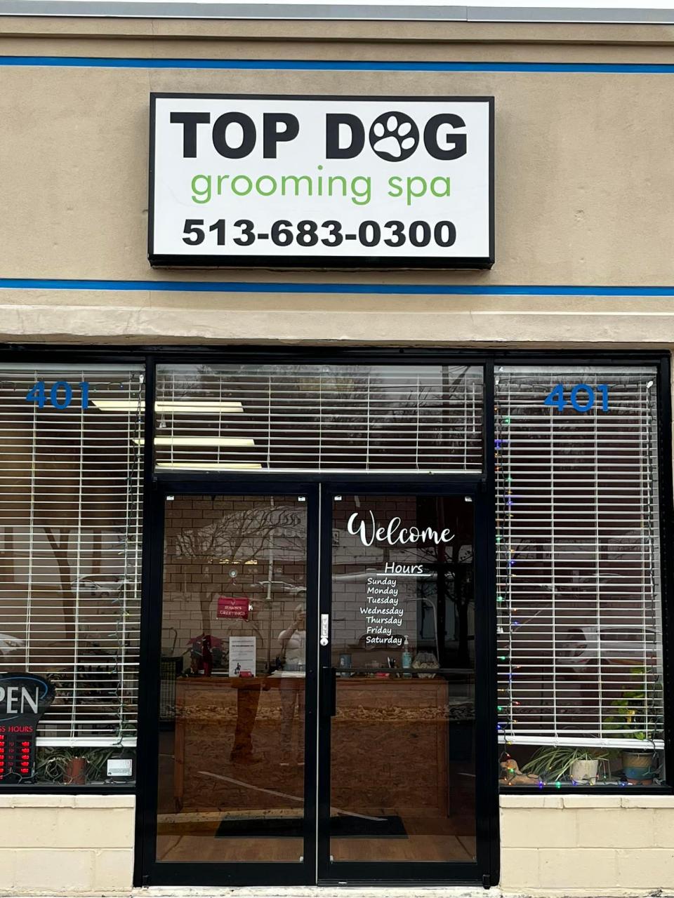 Top Dog Grooming Spa is open in Loveland.