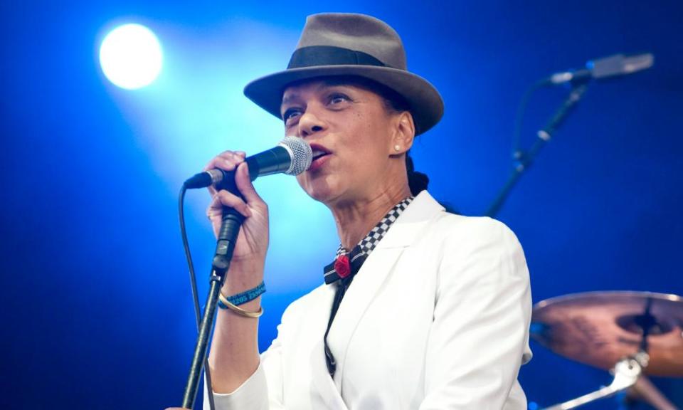 Pauline Black performing in 2010.