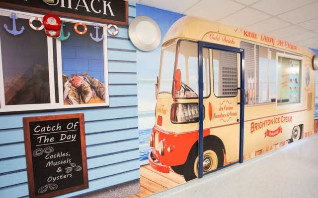 NHS hospitals vintage makeovers