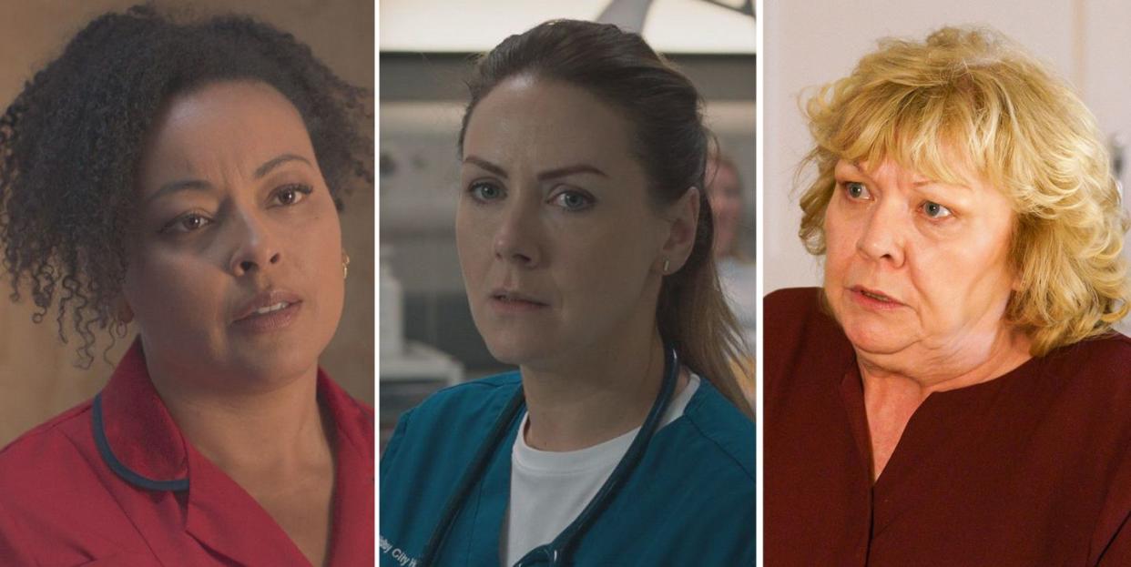 donna jackson, stevie nash, jan jennings, casualty