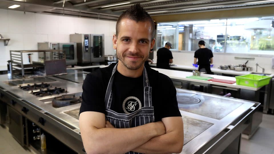 Chef Dabiz Muñoz, pictured in March 2019, is the force behind DiverXO in Madrid. - Kiko Huesca/EPA-EFE/Shutterstock