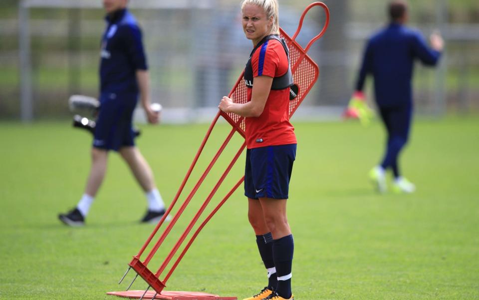 Steph Houghton missed the recent SheBelieves Cup through injury - PA