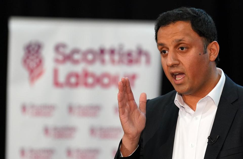 Scottish Labour leader Anas Sarwar said Liz Truss was ‘even more dangerous’ than her predecessor Boris Johnson. (Andrew Milligan/PA)