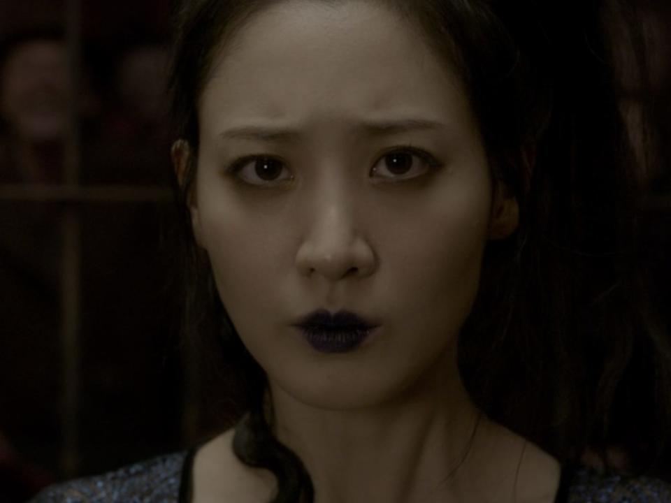 claudia kim as nagini in fantastic beasts the crimes of grindelwald