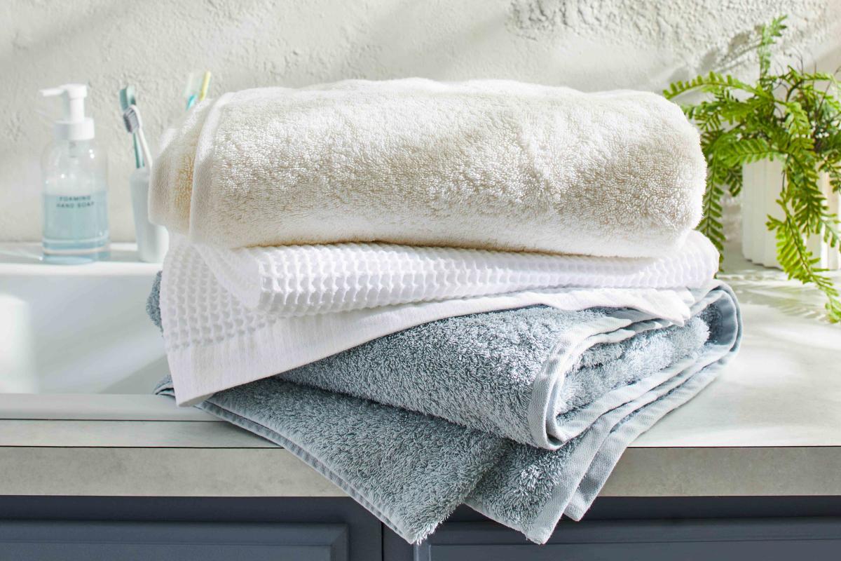 Hammam Linen Hand Towels Set Water Green Soft Fluffy, Absorbent and Quick  Dry Perfect for Daily Use