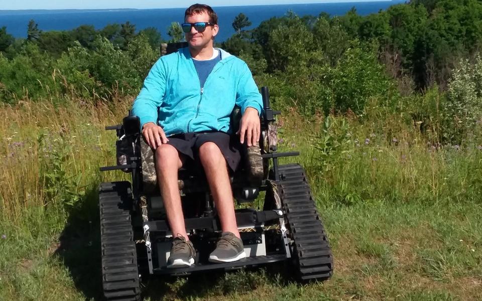 Track chair program at Sleeping Bear Dunes National Lakeshore