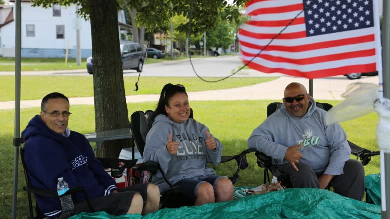 They drove 800 kilometres for tonight's fireworks show