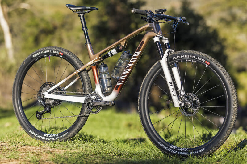 LTD Canyon Lux World Cup CFR Untamed edition carbon XC marathon mountain bike for Cape Epic