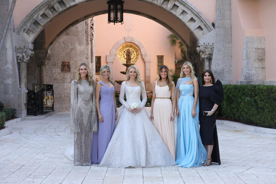 Tiffany Trump Wears Elie Saab For Wedding Day