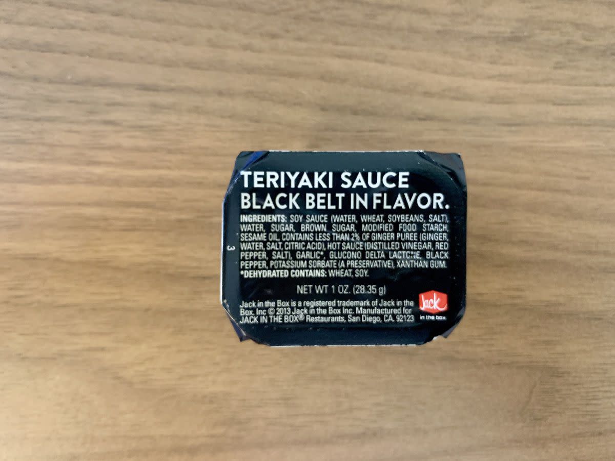 Jack in the Box Teriyaki Sauce