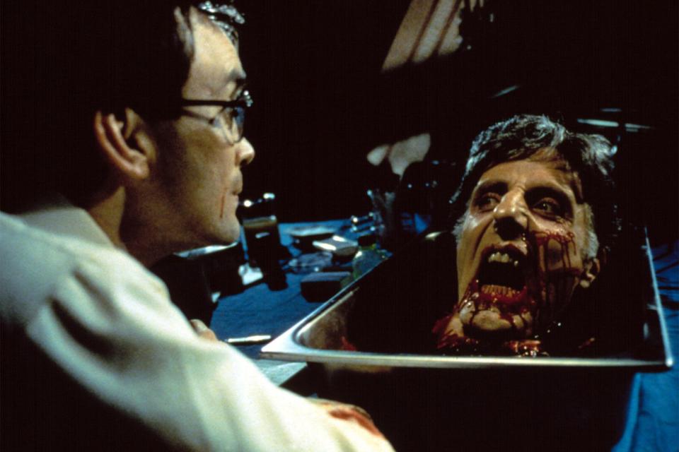 RE-ANIMATOR, Jeffrey Combs, David Gale, 1985