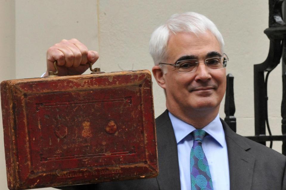 Alistair Darling served as chancellor under Gordon Brown (Ian Nicholson/PA) (PA Archive)