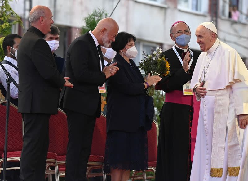 Pope Francis visits Slovakia