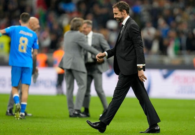 Gareth Southgate's side were relegated from League A of the Nations League following defeat at San Siro. 