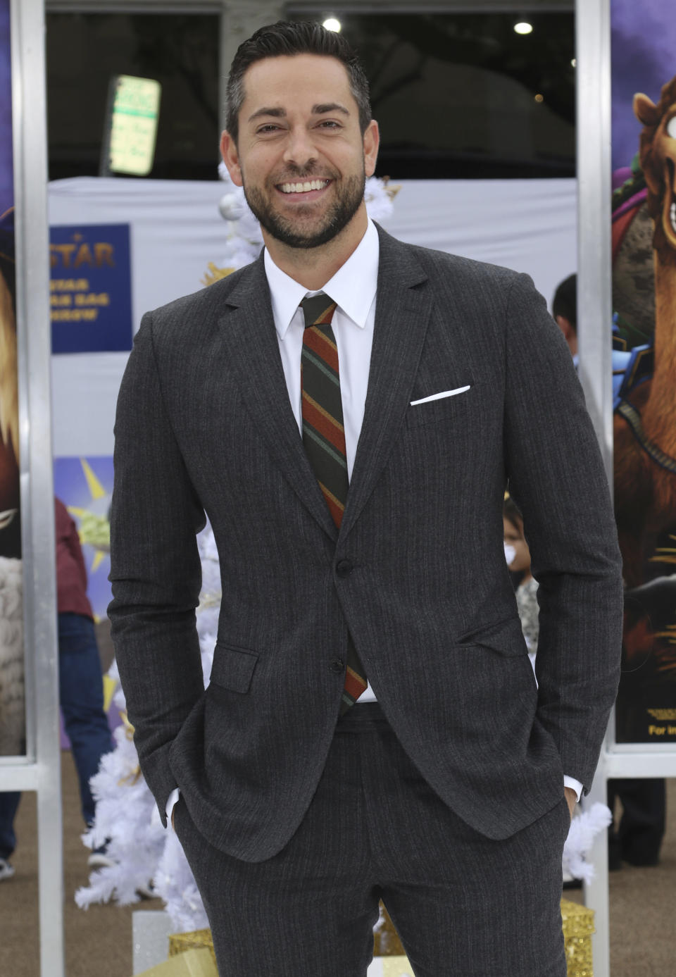 Zachary Levi at the premiere of <em>The Star</em> on Nov. 12, 2017, in Los Angeles. (Photo: Willy Sanjuan/Invision/AP)