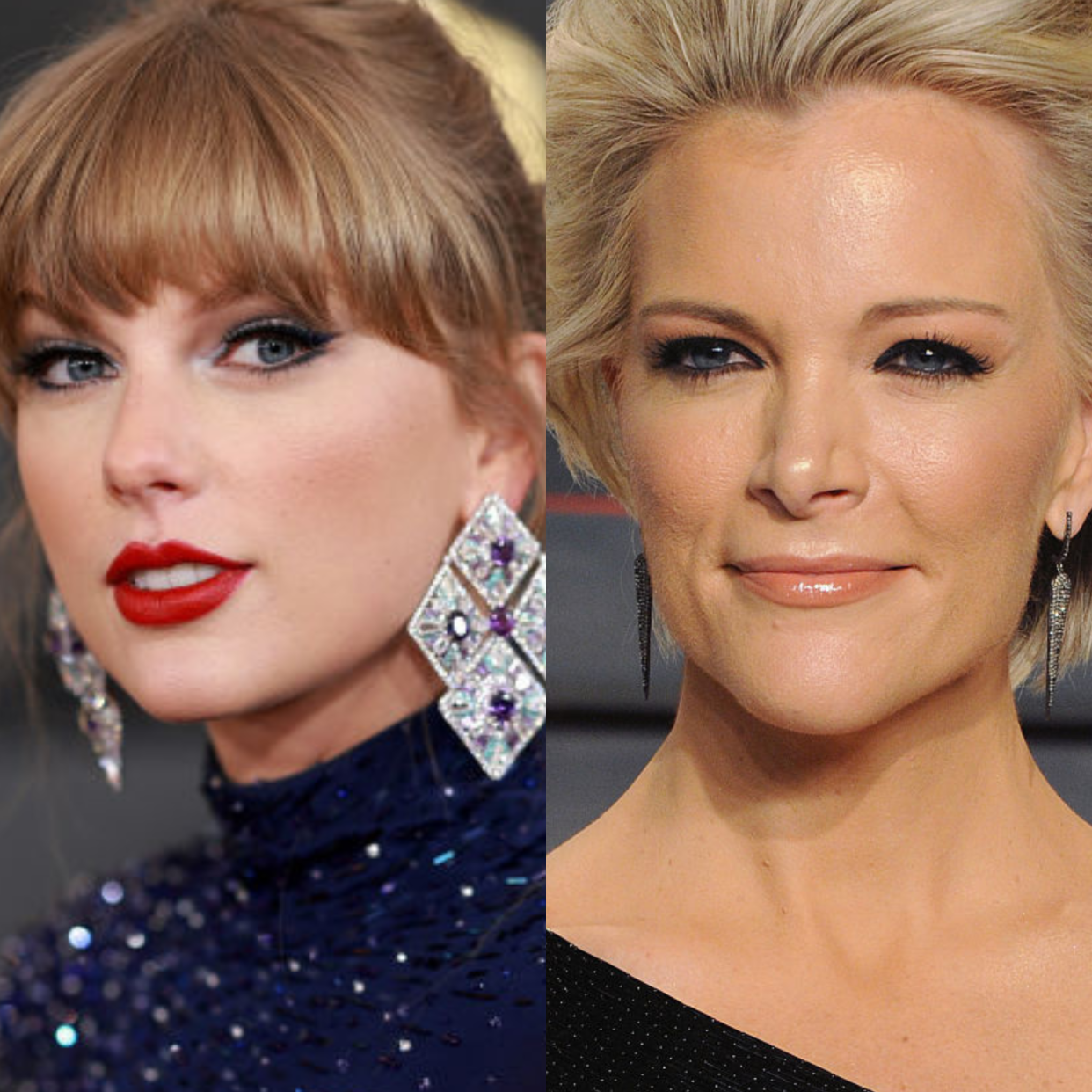  Taylor Swift and Megyn Kelly. 