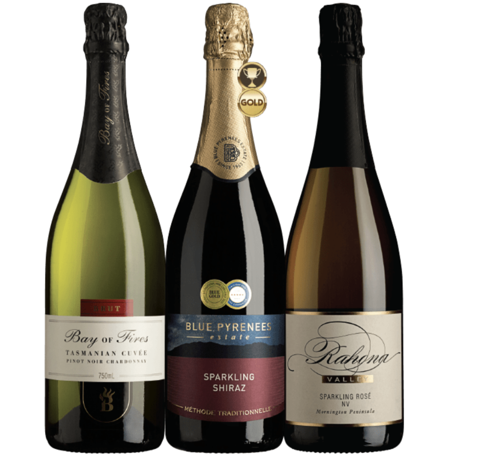 All that Sparkles 3 pack, $70 from The Wine Selectors