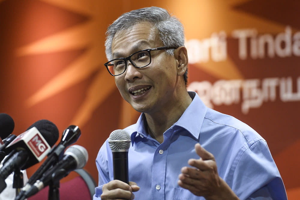 Pua said that he and other DAP colleagues have been working to shape DAP into an inclusive party based around justice, good governance and integrity. — Picture by Miera Zulyana