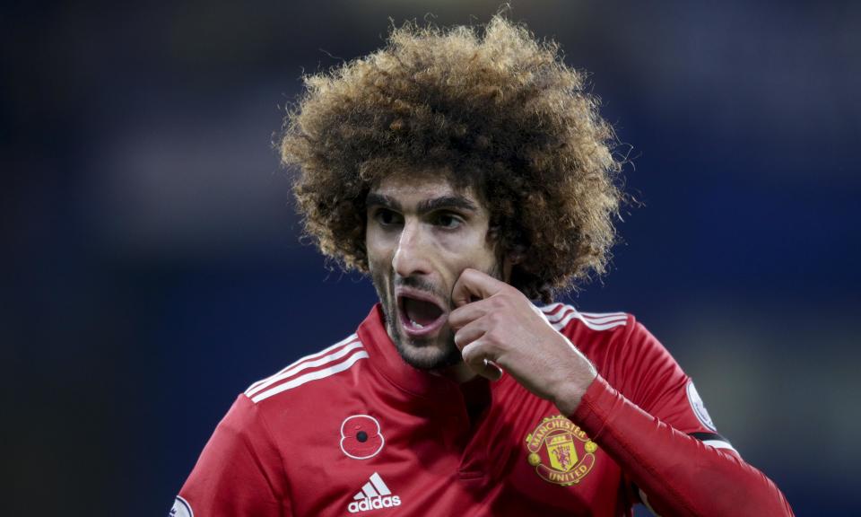 Marouane Fellaini is unhappy with the terms being offered for a a new deal at Manchester United.
