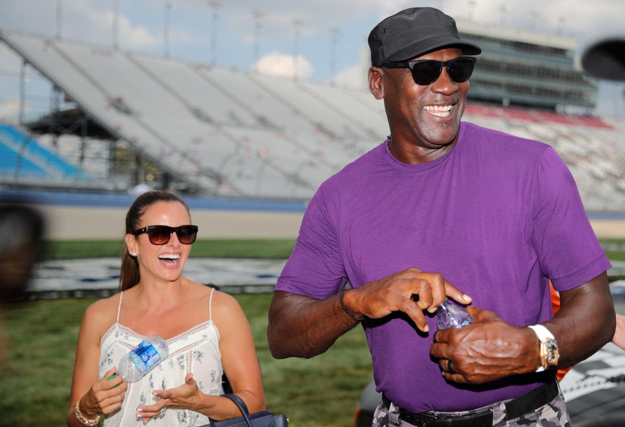 Michael Jordan and Yvette Prieto