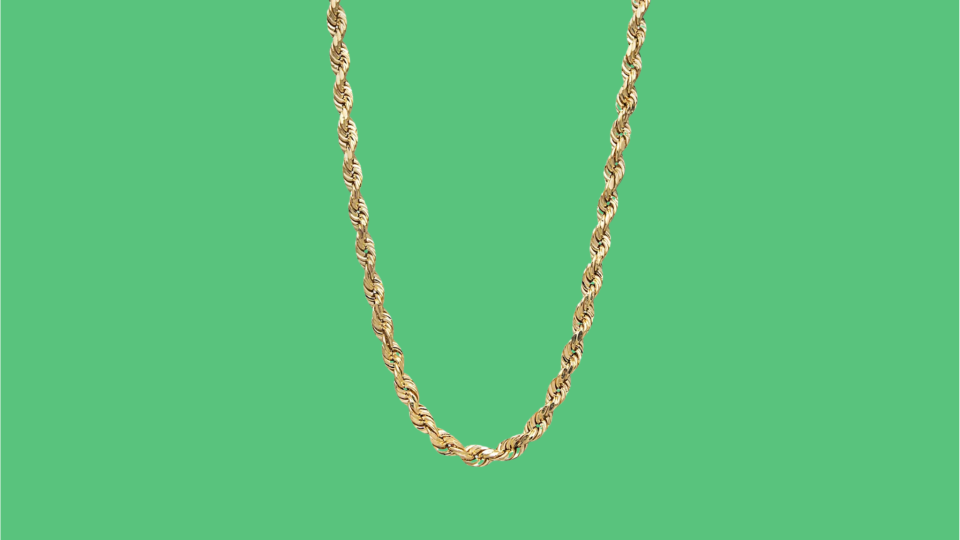 Shop the best jewelry gifts for dad: 14k gold necklace