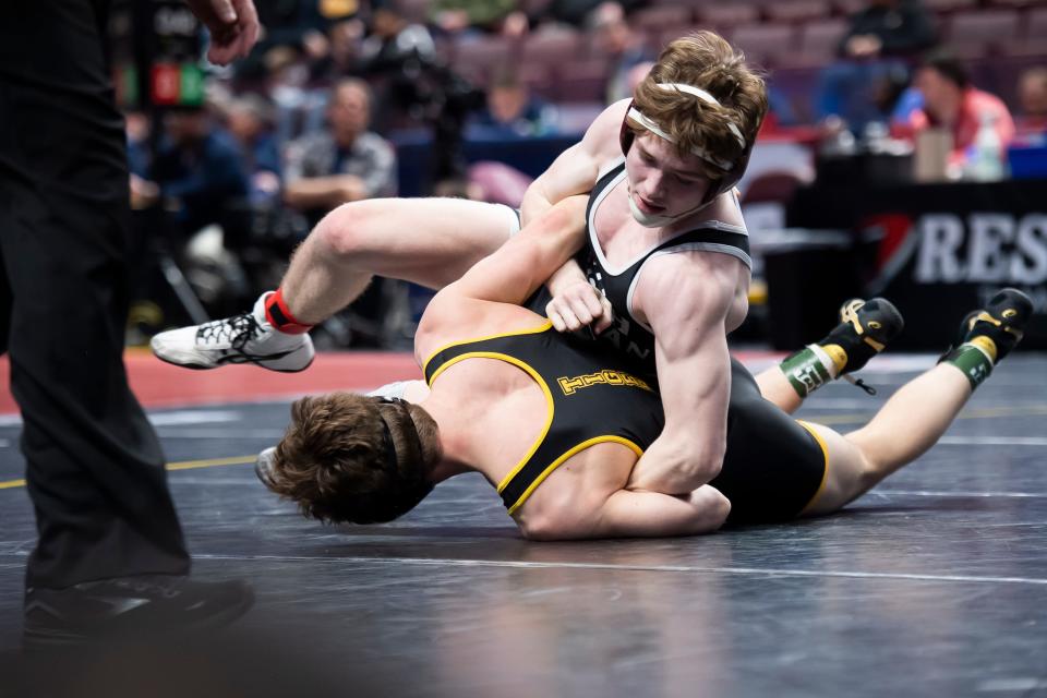 Faith Christian sophomore Adam Waters won his second-straight PIAA Class 2A title last season in Hershey.