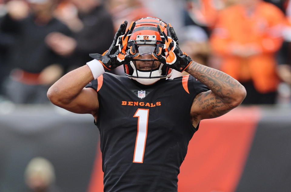 Ja'Marr Chase doesn't want to hear anymore about the Browns. (Photo by Andy Lyons/Getty Images)