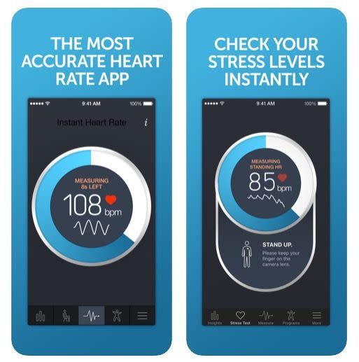 4) Instant Heart Rate: HR Monitor