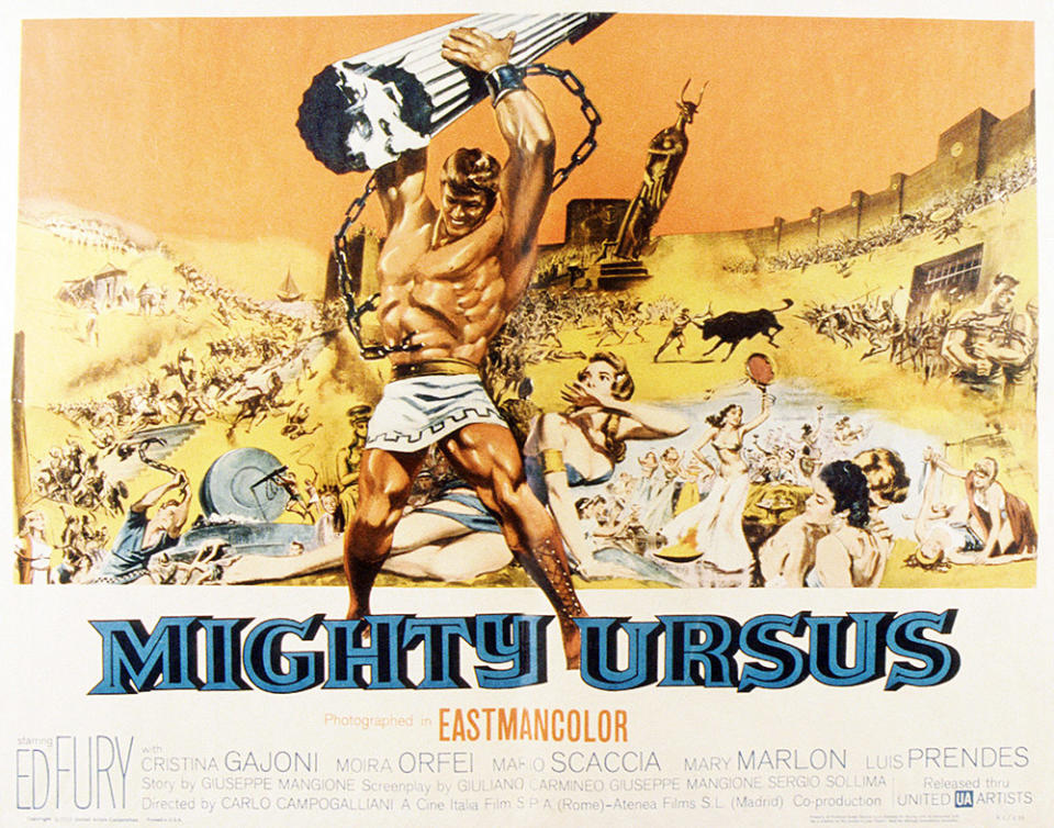MIGHTY URSUS, (aka URSUS), Ed Fury (front), 1961