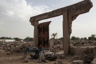 Much of Banki was totally destroyed during battles between the Nigerian army and Boko Haram insurgents