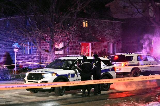 The shooting occurred inside a Brampton residence late in the evening on Dec. 17, 2020. (Jeremy Cohn/CBC - image credit)