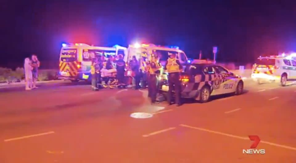 A teenager died last week doing a wheelie stunt at Largs Bay. Source: 7 News