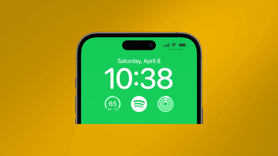 sportify lock screen widget for ios