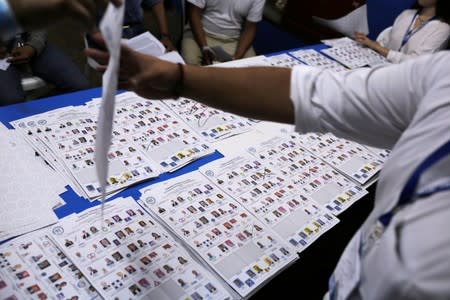 First round of presidential election in Guatemala