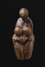 Sculpted from steatite, found at Grimaldi, Italy, about 20,000 years old. Musée d'archéologie nationale, France (RMN/Jean-Gilles Berizz)