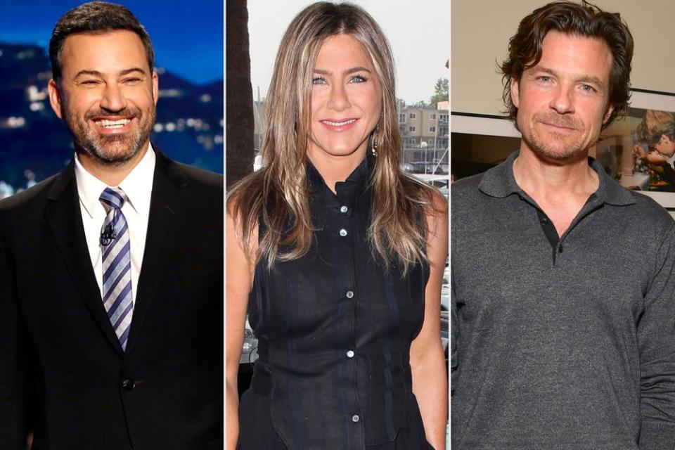 Jimmy Kimmel, Jennifer Aniston, Jason Bateman | Getty(3)