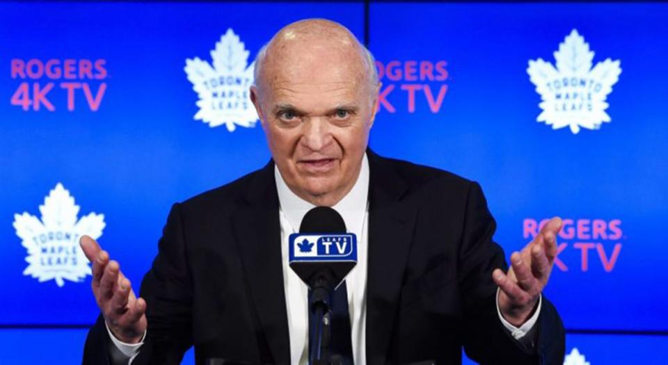 lou lamoriello, toronto maple leafs, nhl, hockey