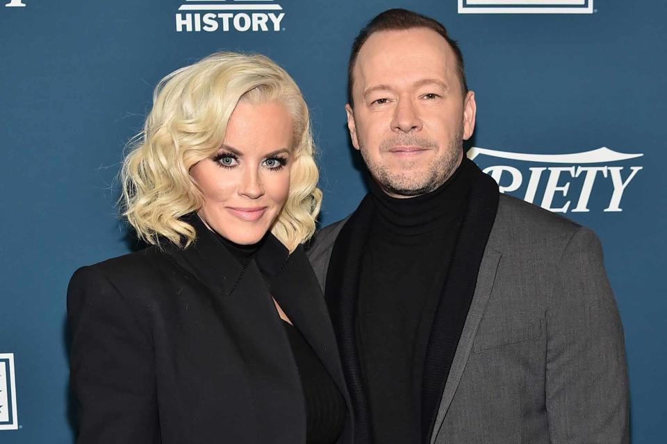Theo Wargo/Getty Donnie Wahlberg and Jenny McCarthy attend Variety