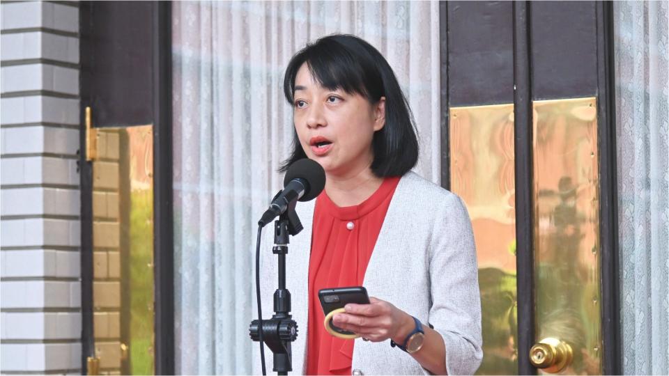 王婉諭18日為716遊行發言爭議，再批柯文哲「說謊」。