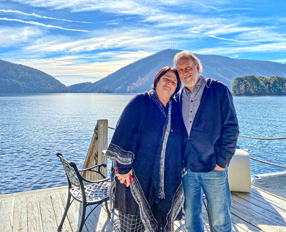 In one of their trips, Andrew Smith and his wife, Deb, visited Smith Mountain Lake State Park in Virginia.