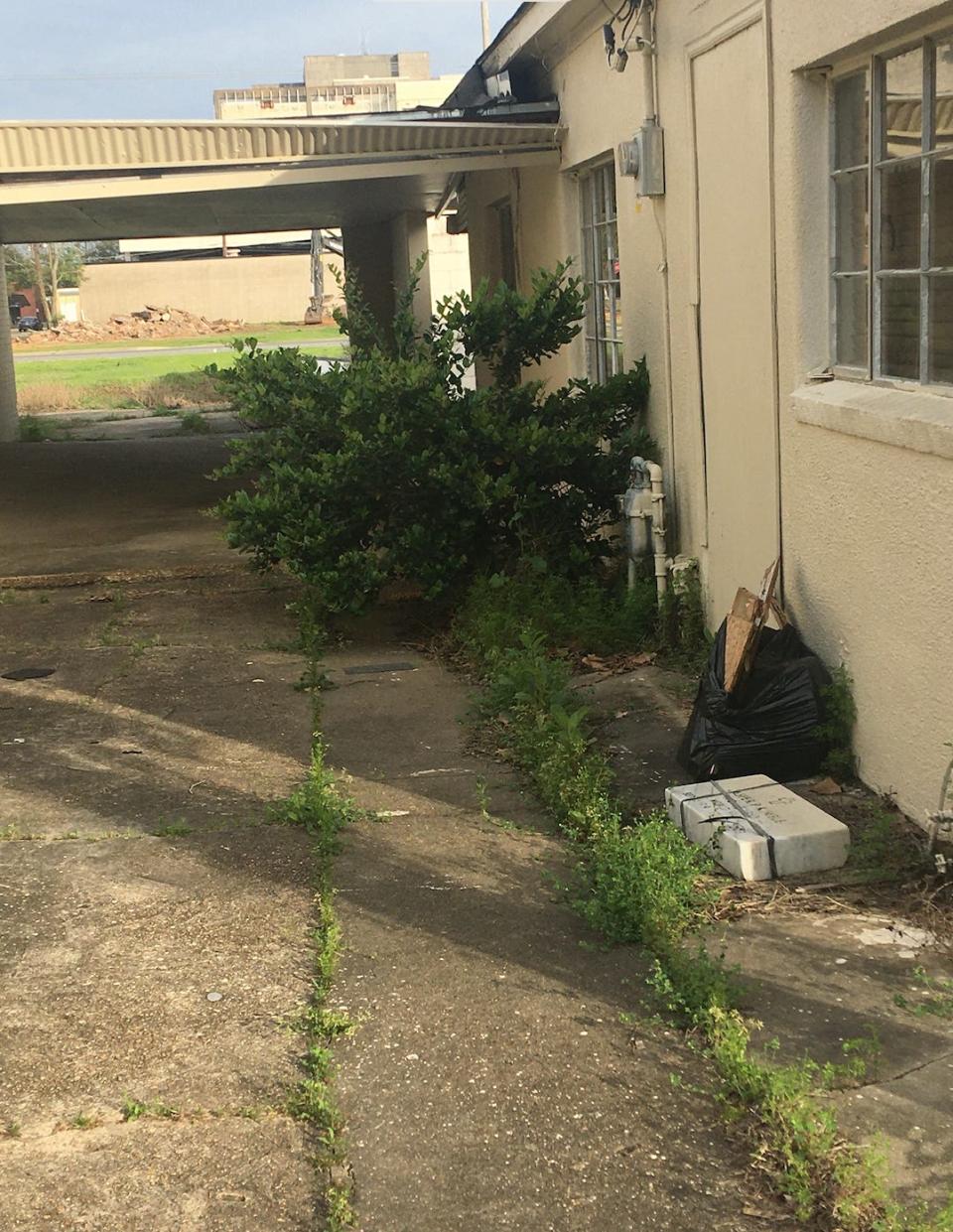 The long lost headstone of World War II veteran Jasper P. Kimble was at the former Gonzaque Williams Mortuary in downtown Alexandria where it had been for the past 15 years.