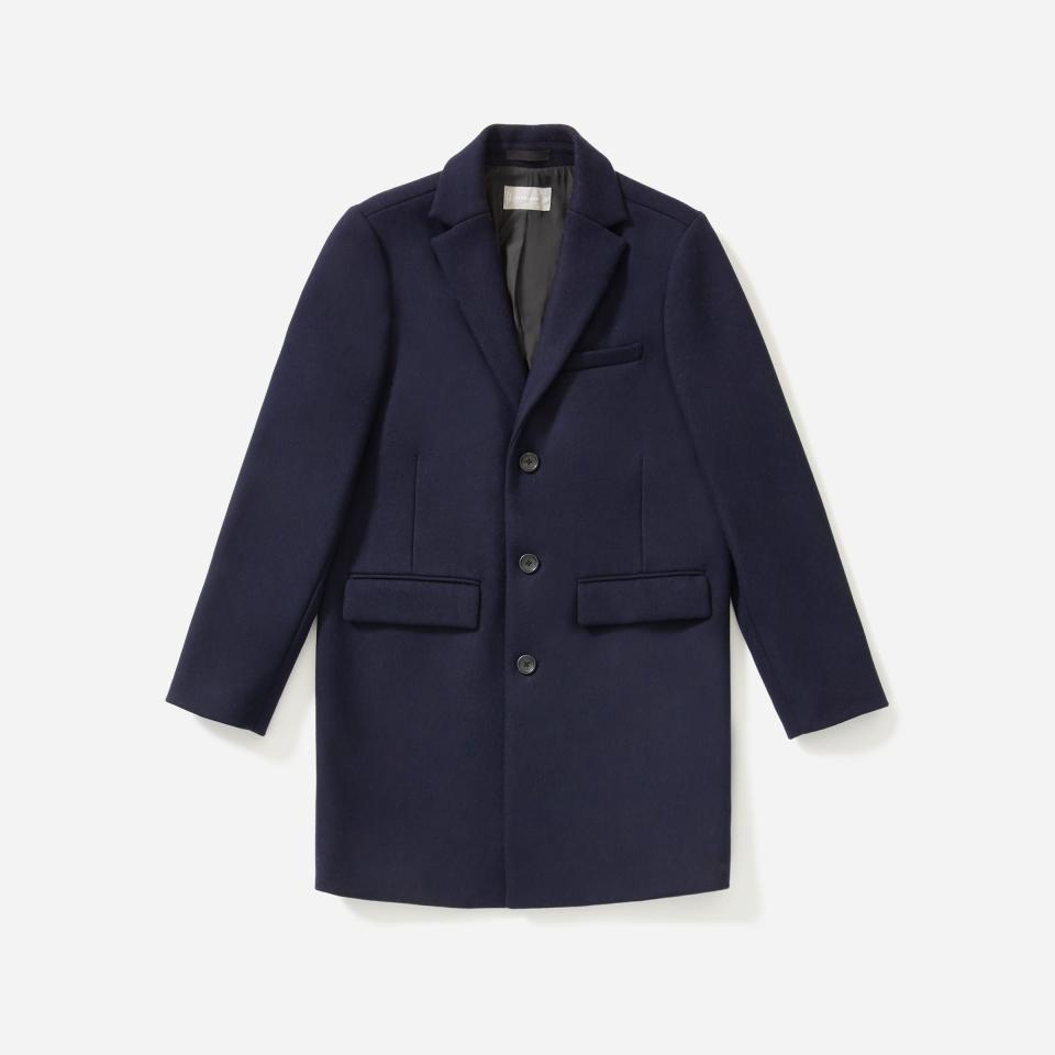 The ReWool Overcoat - Navy